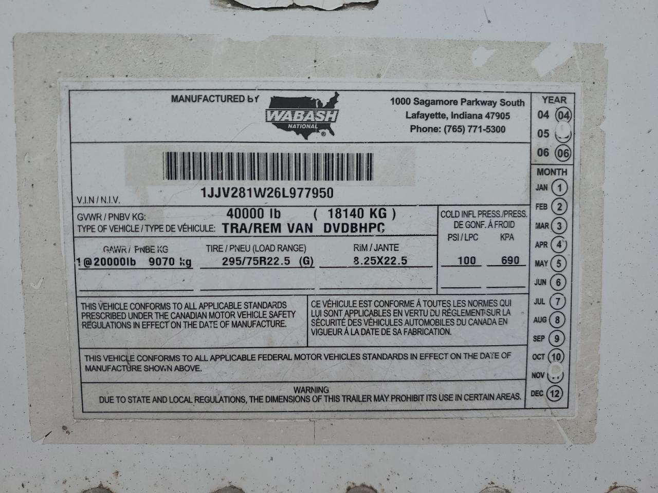 Wabash Dry Van Tr Image 8