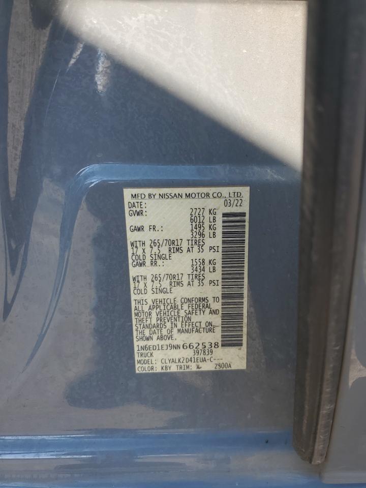 Nissan Frontier S Image 2