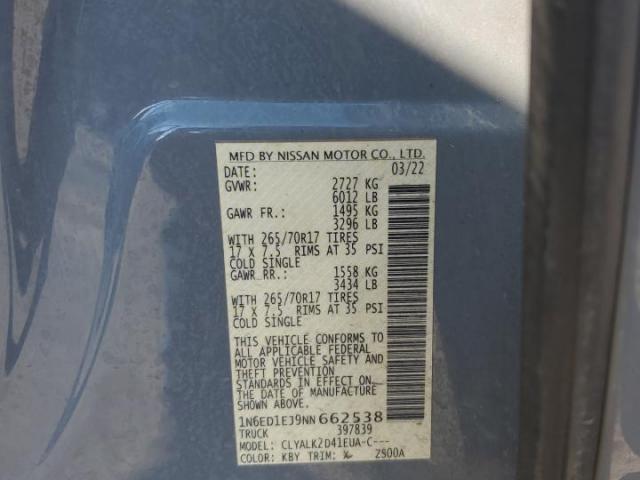 Nissan Frontier S Image 2