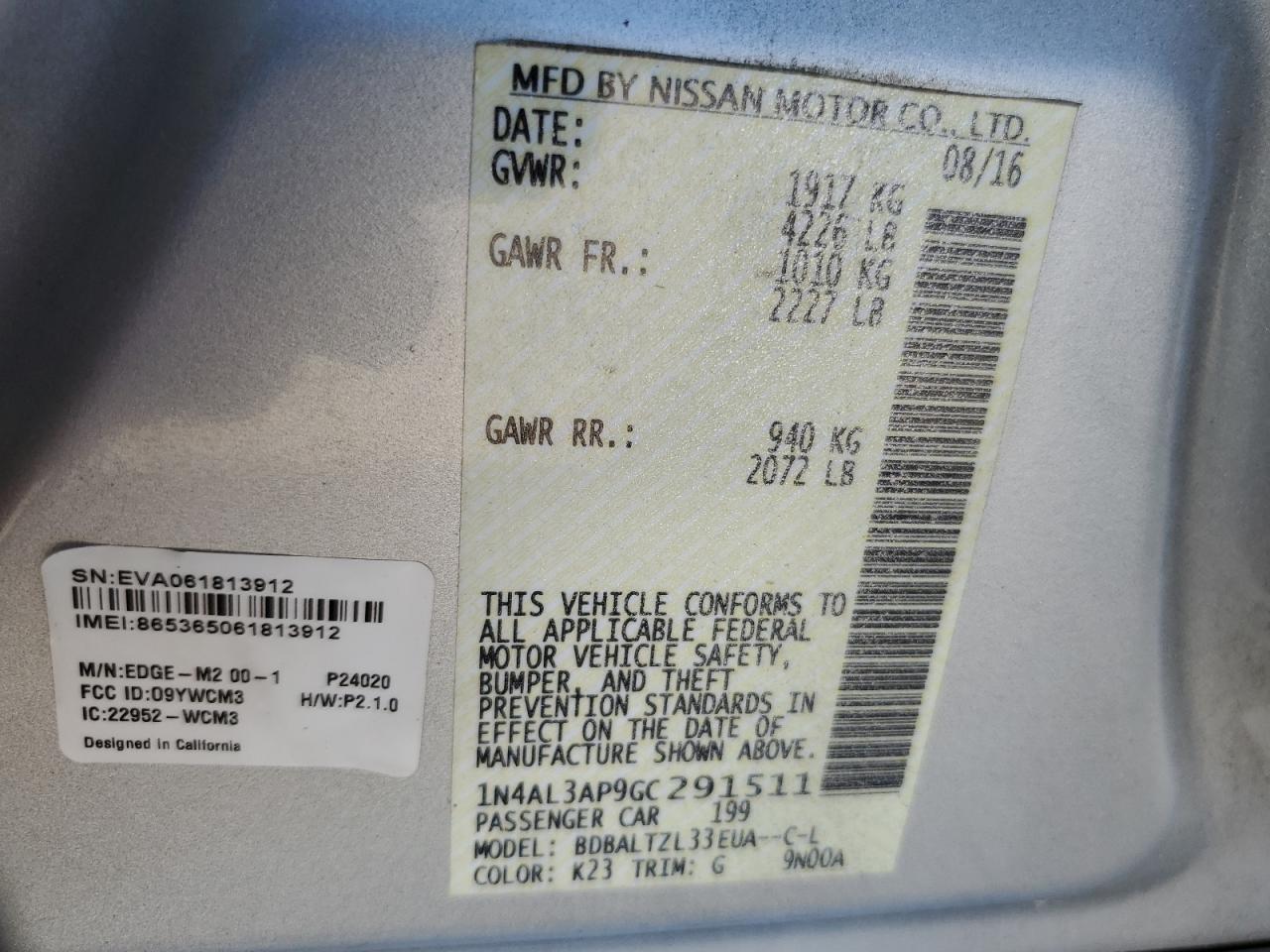 Nissan Altima 2.5 Image 12