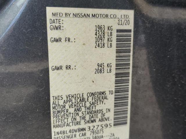 Nissan Altima Sv Image 2