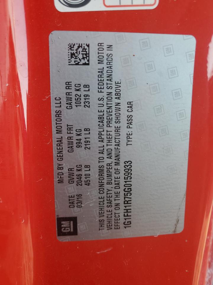 Chevrolet Camaro Ss Image 4