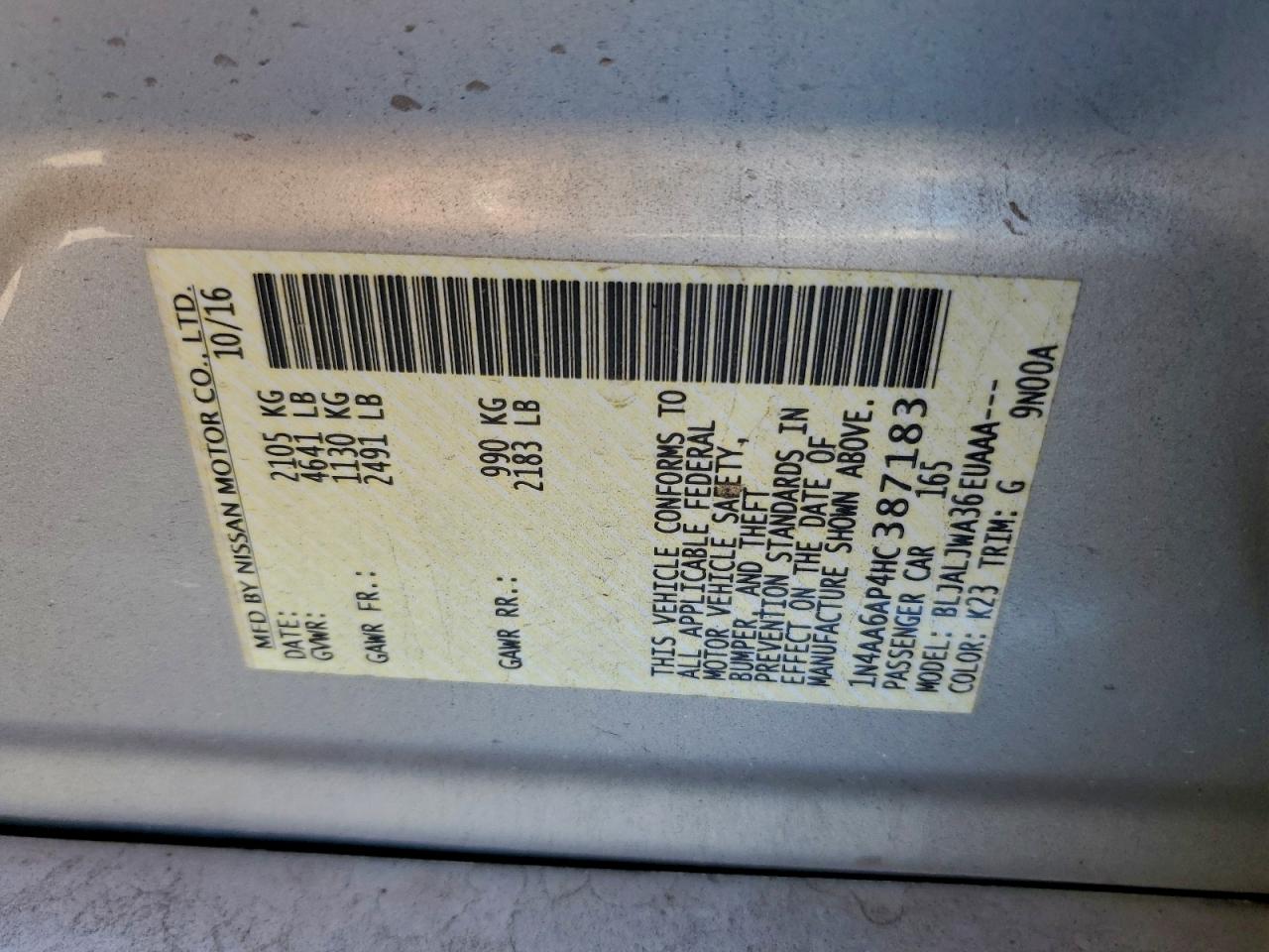 Nissan Maxima 3.5s Image 5