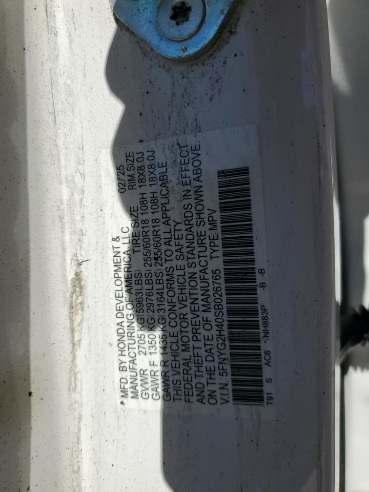 Honda Pilot Exl Image 4