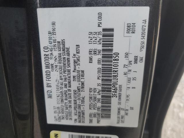 Ford Fusion Se Hybrid Image 9