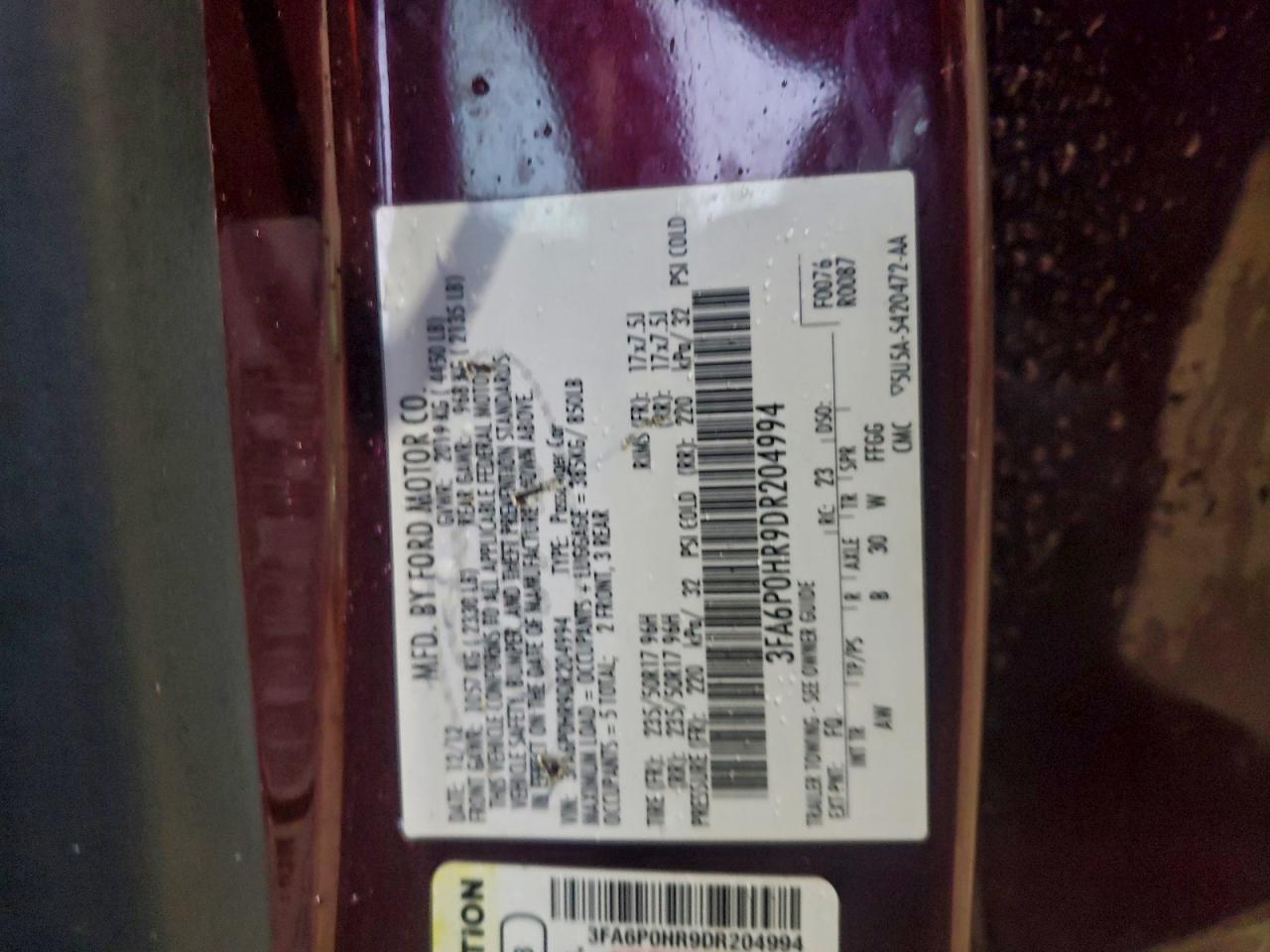 Ford Fusion Se Image 6