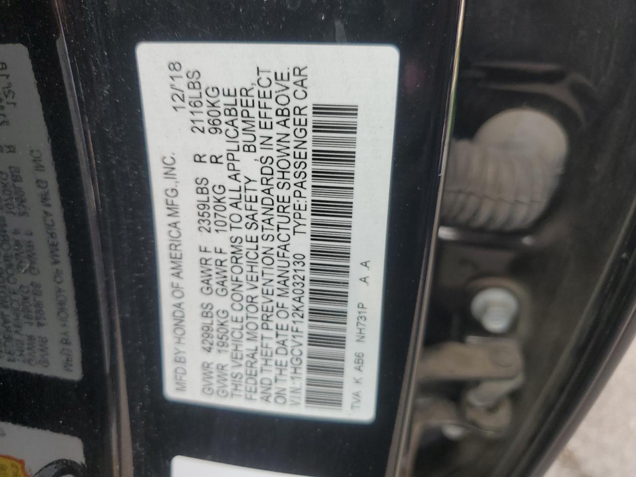 Honda Accord Lx Image 4