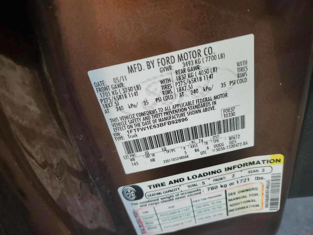 Ford F-150 Supercrew Image 6