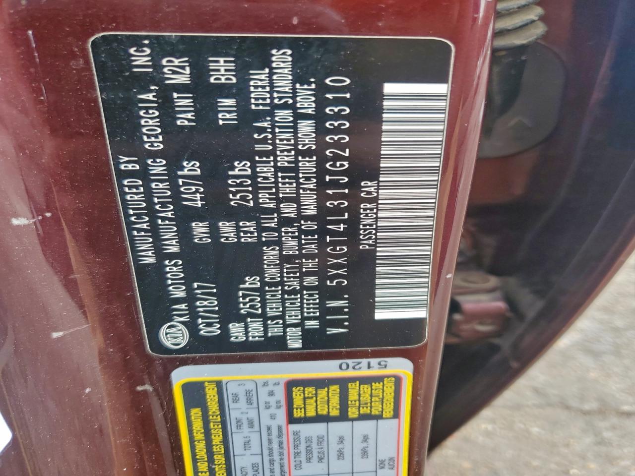 Kia Optima Lx Image 12