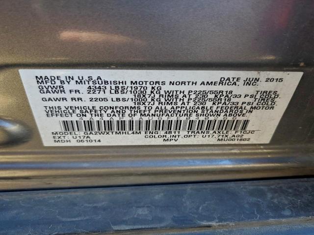 Mitsubishi Outlander Es Image 11