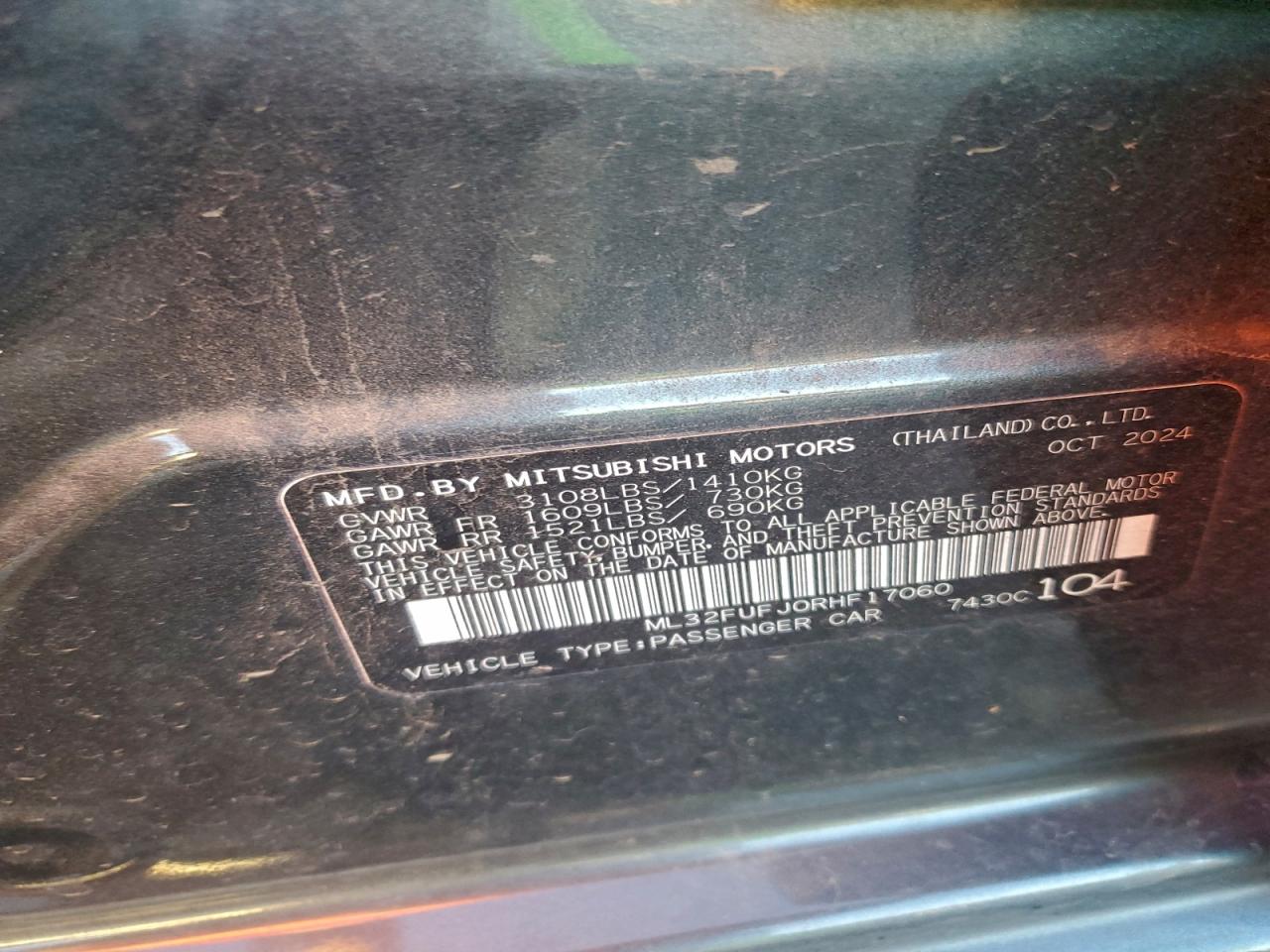 Mitsubishi Mirage G4 Es Image 3