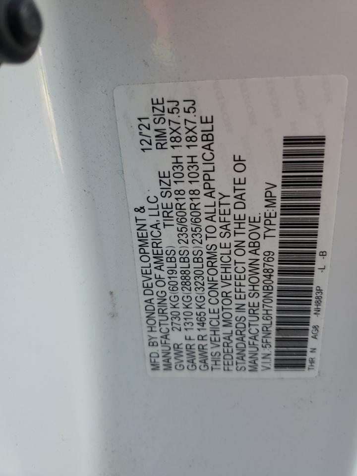 Honda Odyssey Exl Image 12