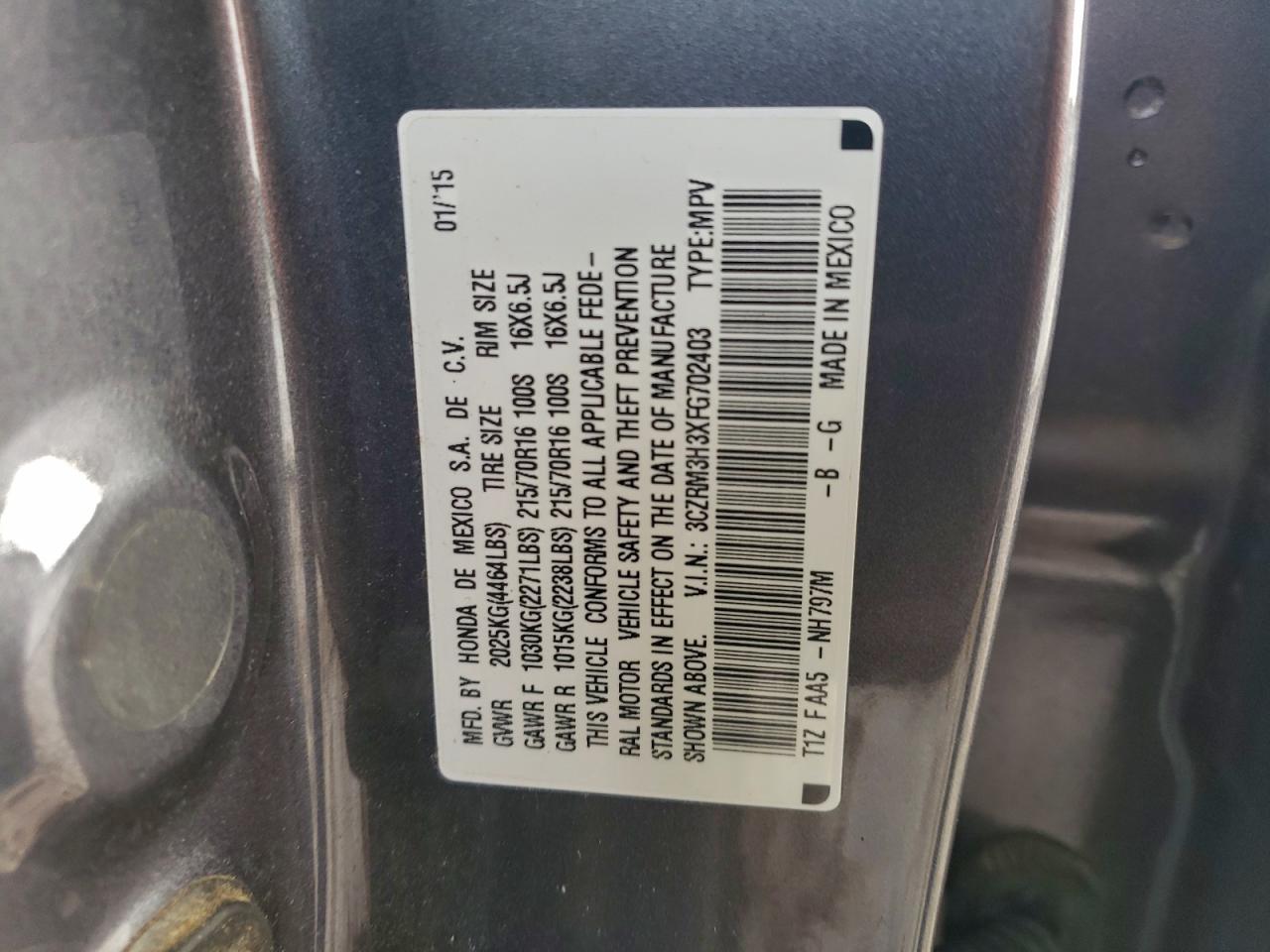 Honda Crv Lx Image 13