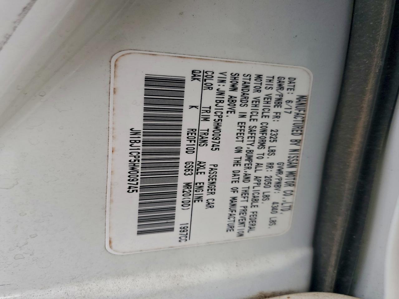 Nissan Rogue S Image 12