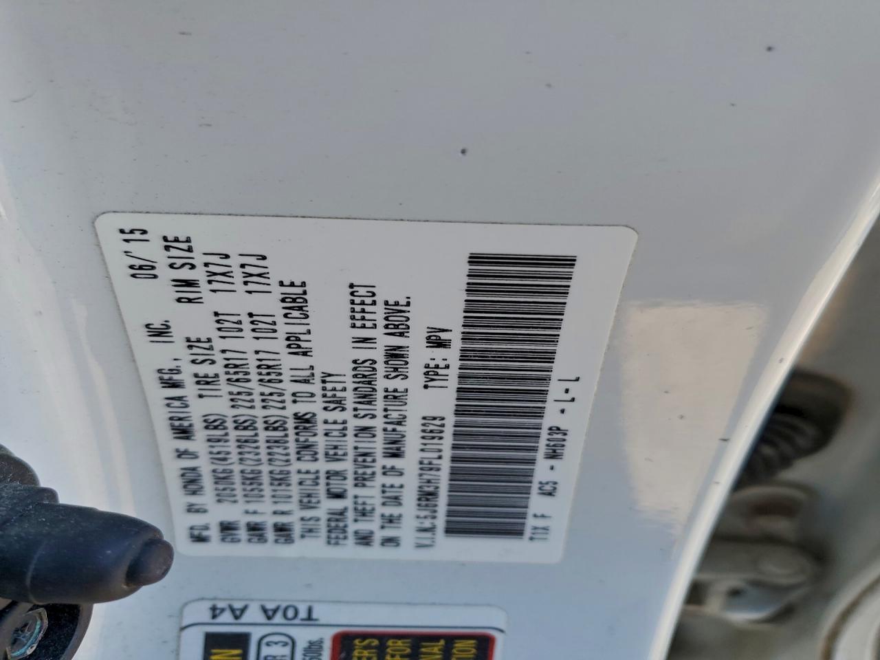 Honda Crv Exl Image 9