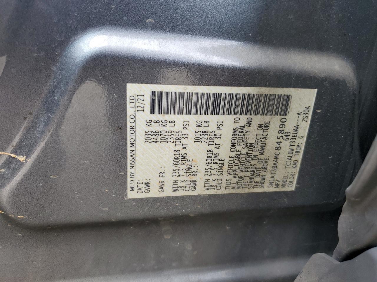 Nissan Rogue Sv Image 8