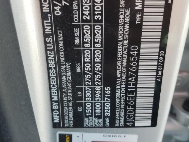 Mercedes-Benz Gls-class 450 4matic Image 12