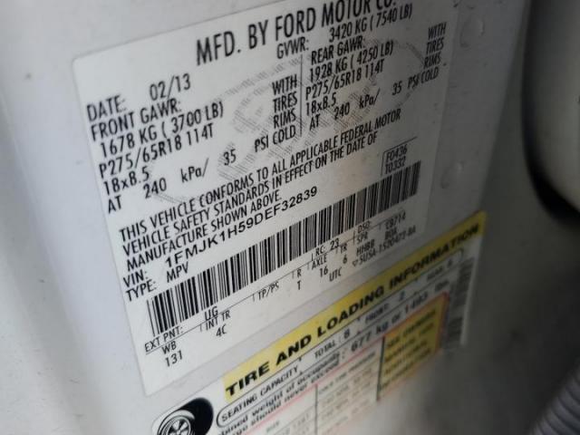 Ford Expedition El Xlt Image 8