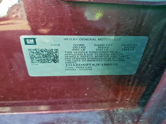 Chevrolet Malibu Lt Image 3