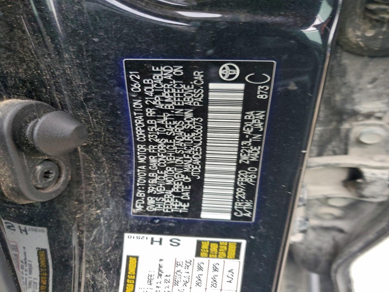 Toyota Corolla Le Image 5