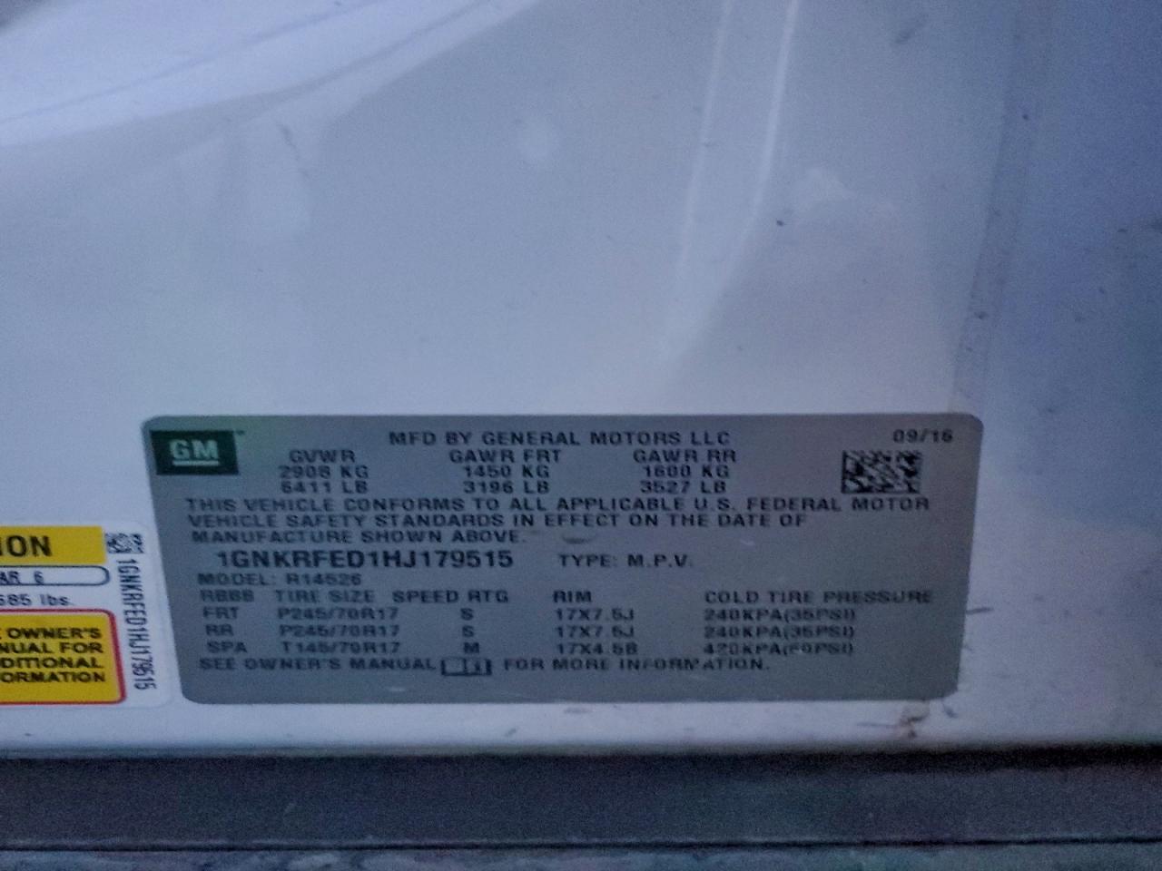 Chevrolet Traverse Ls Image 11