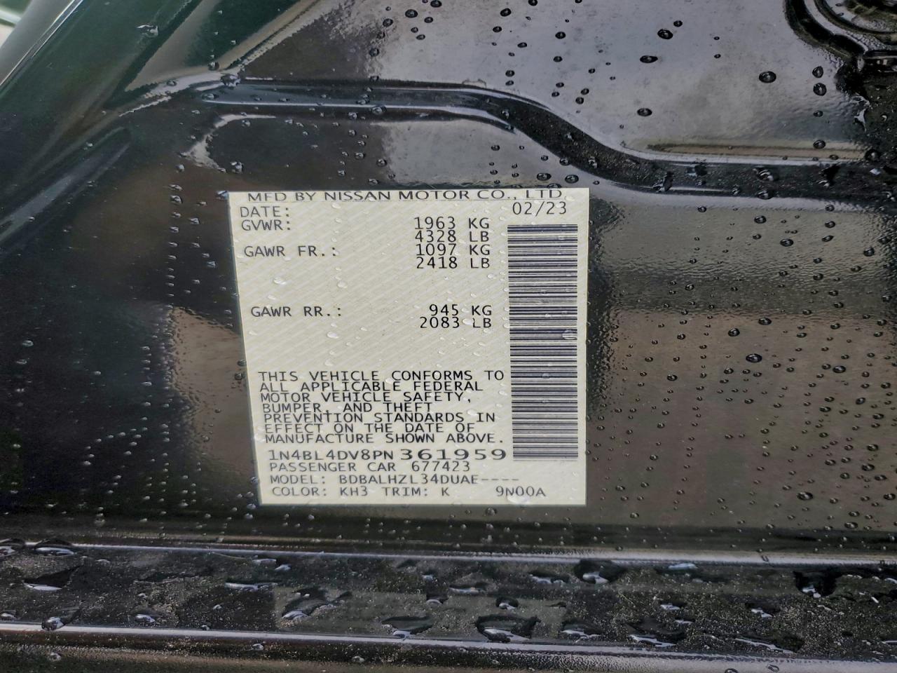 Nissan Altima Sv Image 6