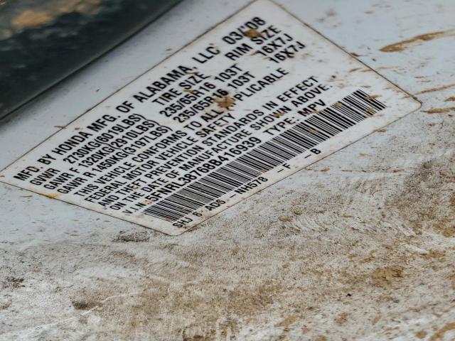 Honda Odyssey Exl Image 11