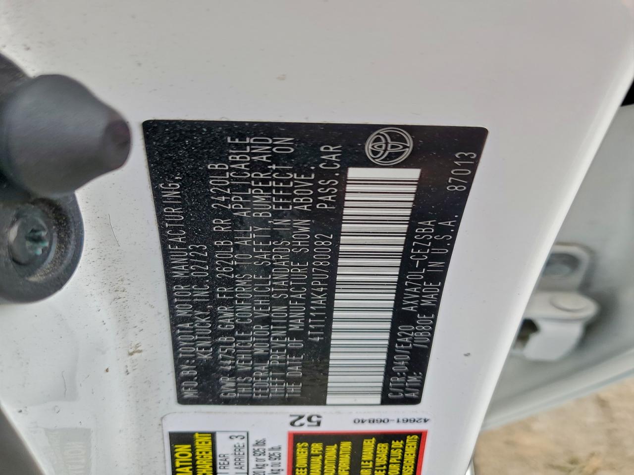 Toyota Camry Se Night Shade Image 10