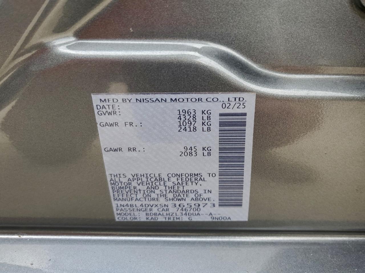 Nissan Altima Sv Image 7