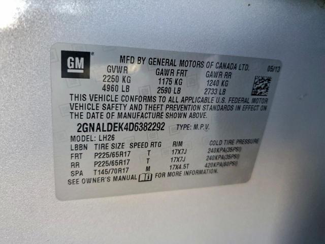 Chevrolet Equinox Lt Image 8