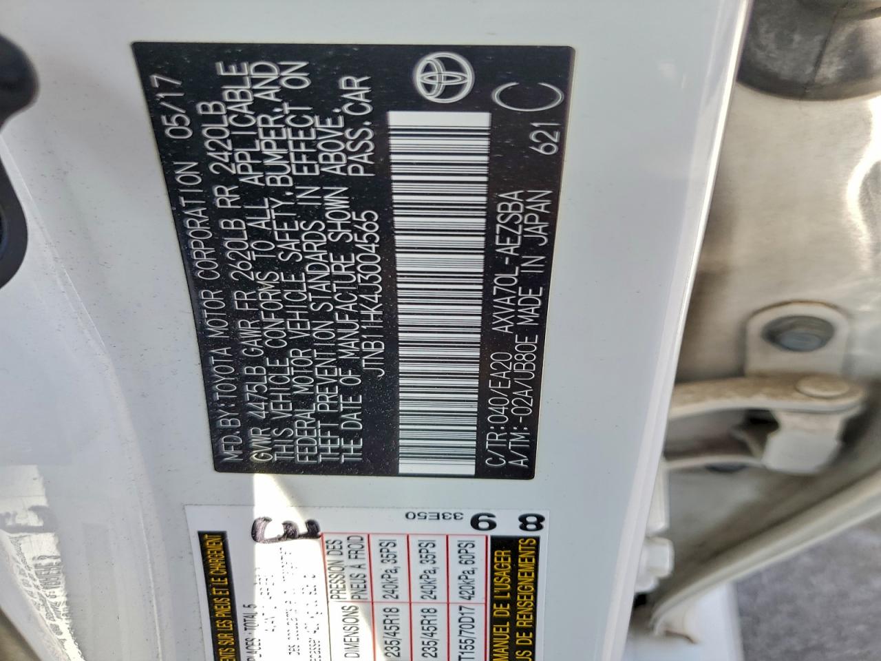 Toyota Camry L Image 8