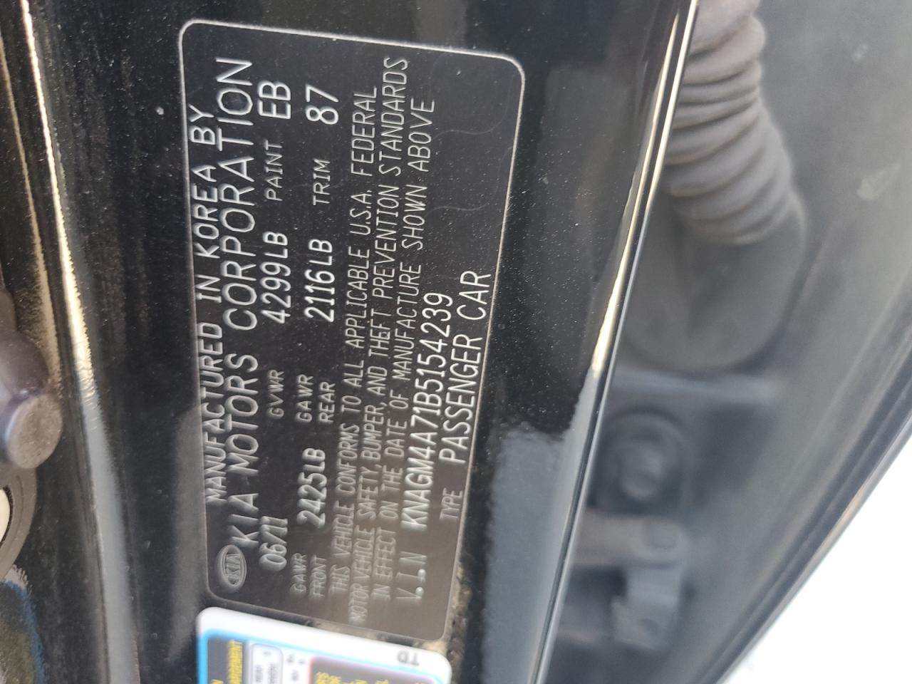 Kia Optima Lx Image 8